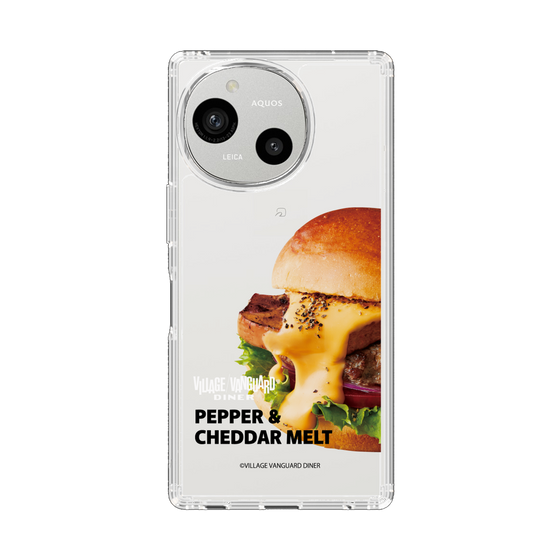 スリムプロテクションケース［ ヴィレッジヴァンガードダイナー - ペッパー＆チェダーメルトバーガー ］