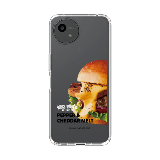 スリムプロテクションケース［ ヴィレッジヴァンガードダイナー - ペッパー＆チェダーメルトバーガー ］