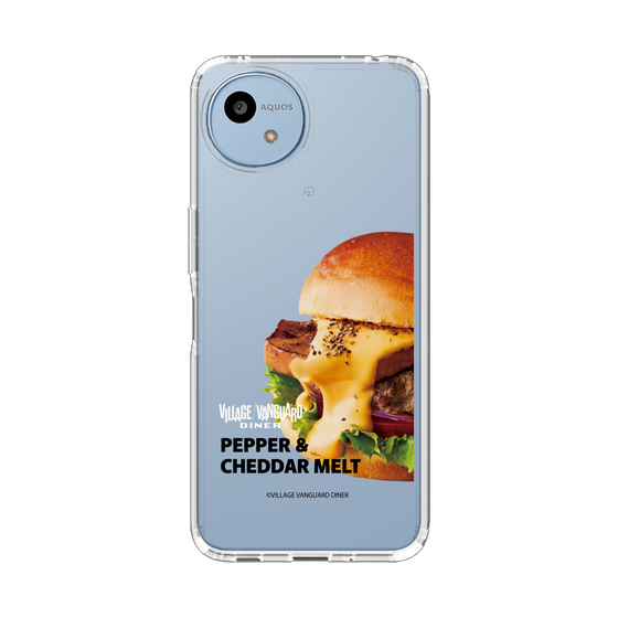 スリムプロテクションケース［ ヴィレッジヴァンガードダイナー - ペッパー＆チェダーメルトバーガー ］
