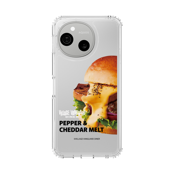 スリムプロテクションケース［ ヴィレッジヴァンガードダイナー - ペッパー＆チェダーメルトバーガー ］