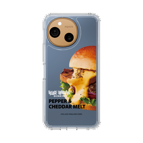 スリムプロテクションケース［ ヴィレッジヴァンガードダイナー - ペッパー＆チェダーメルトバーガー ］