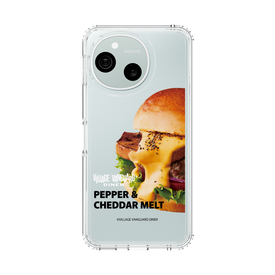 スリムプロテクションケース［ ヴィレッジヴァンガードダイナー - ペッパー＆チェダーメルトバーガー ］