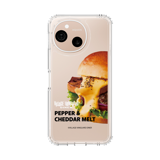 スリムプロテクションケース［ ヴィレッジヴァンガードダイナー - ペッパー＆チェダーメルトバーガー ］