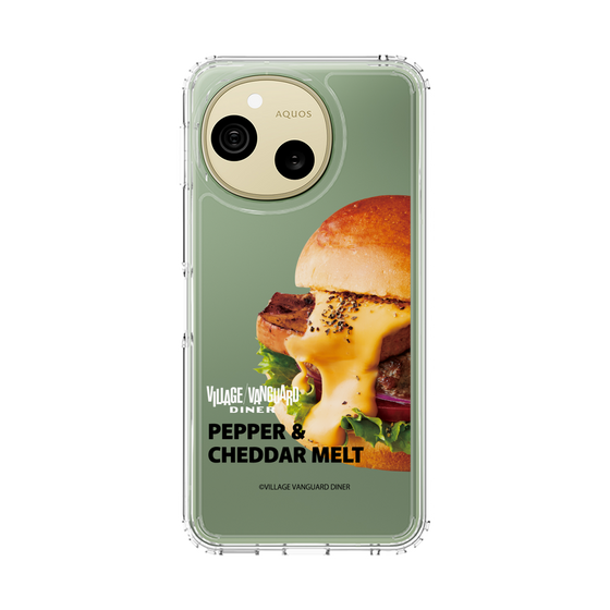スリムプロテクションケース［ ヴィレッジヴァンガードダイナー - ペッパー＆チェダーメルトバーガー ］