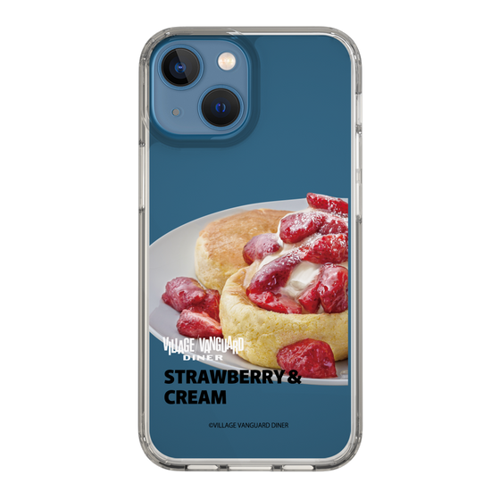 スリムプロテクションケース［ ヴィレッジヴァンガードダイナー - ストロベリー＆クリームパンケーキ ］