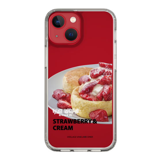 スリムプロテクションケース［ ヴィレッジヴァンガードダイナー - ストロベリー＆クリームパンケーキ ］
