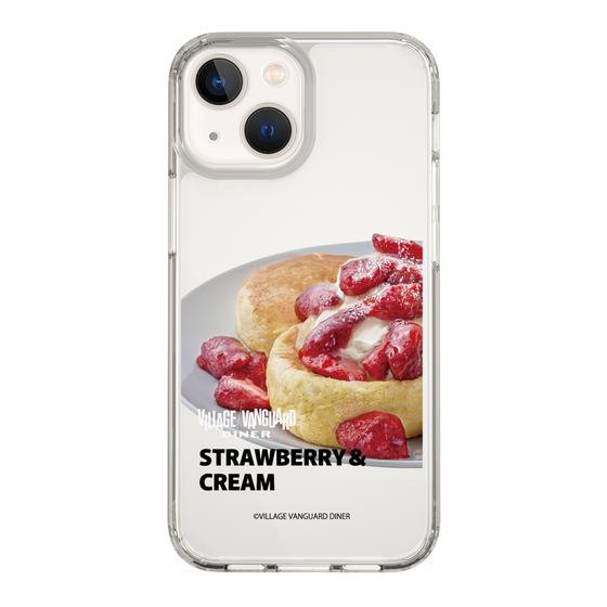 スリムプロテクションケース［ ヴィレッジヴァンガードダイナー - ストロベリー＆クリームパンケーキ ］