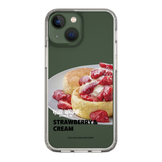 スリムプロテクションケース［ ヴィレッジヴァンガードダイナー - ストロベリー＆クリームパンケーキ ］