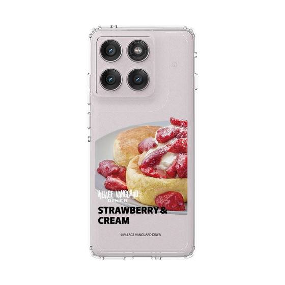 スリムプロテクションケース［ ヴィレッジヴァンガードダイナー - ストロベリー＆クリームパンケーキ ］