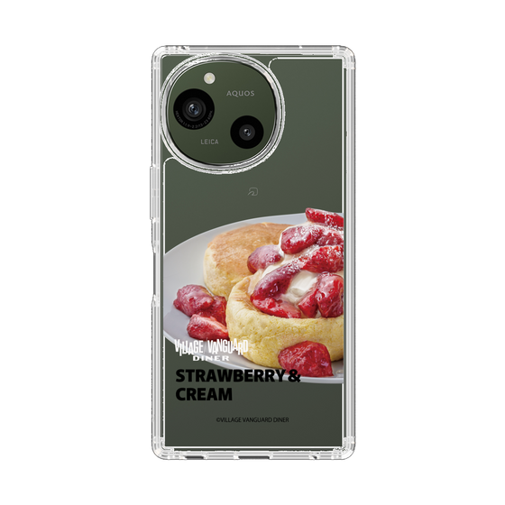 スリムプロテクションケース［ ヴィレッジヴァンガードダイナー - ストロベリー＆クリームパンケーキ ］