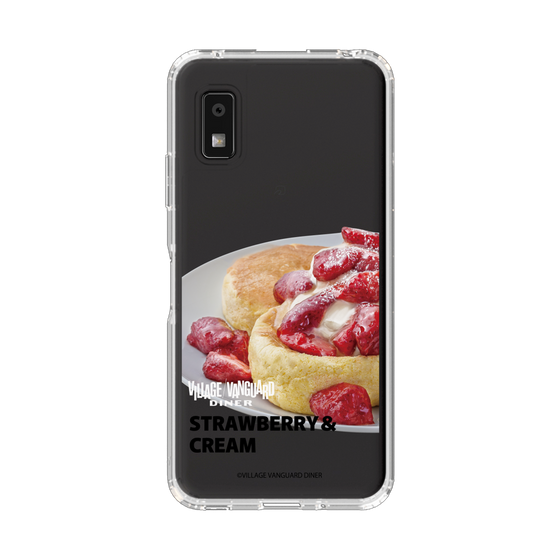 スリムプロテクションケース［ ヴィレッジヴァンガードダイナー - ストロベリー＆クリームパンケーキ ］