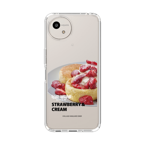 スリムプロテクションケース［ ヴィレッジヴァンガードダイナー - ストロベリー＆クリームパンケーキ ］