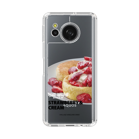 スリムプロテクションケース［ ヴィレッジヴァンガードダイナー - ストロベリー＆クリームパンケーキ ］