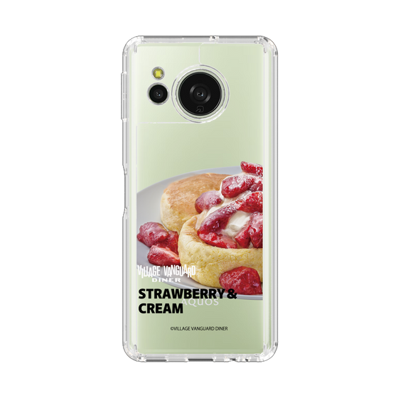 スリムプロテクションケース［ ヴィレッジヴァンガードダイナー - ストロベリー＆クリームパンケーキ ］