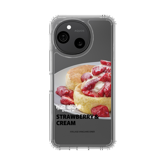 スリムプロテクションケース［ ヴィレッジヴァンガードダイナー - ストロベリー＆クリームパンケーキ ］