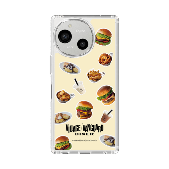 スリムプロテクションケース［ ヴィレッジヴァンガードダイナー - 総柄 ］