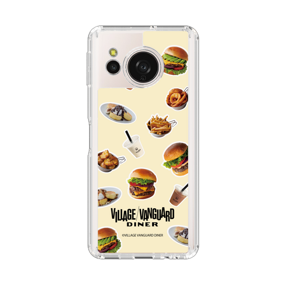 スリムプロテクションケース［ ヴィレッジヴァンガードダイナー - 総柄 ］