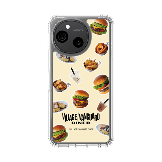 スリムプロテクションケース［ ヴィレッジヴァンガードダイナー - 総柄 ］