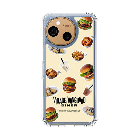 スリムプロテクションケース［ ヴィレッジヴァンガードダイナー - 総柄 ］