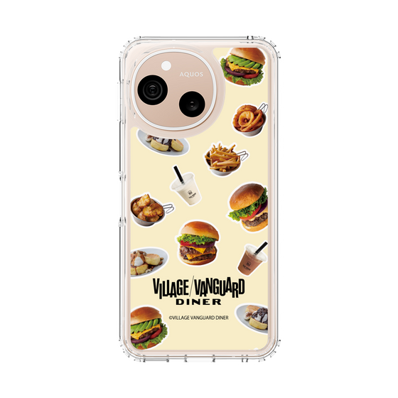 スリムプロテクションケース［ ヴィレッジヴァンガードダイナー - 総柄 ］