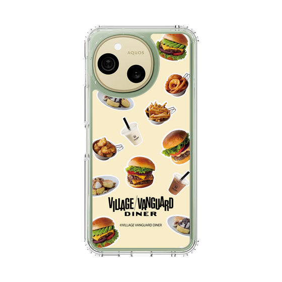 スリムプロテクションケース［ ヴィレッジヴァンガードダイナー - 総柄 ］