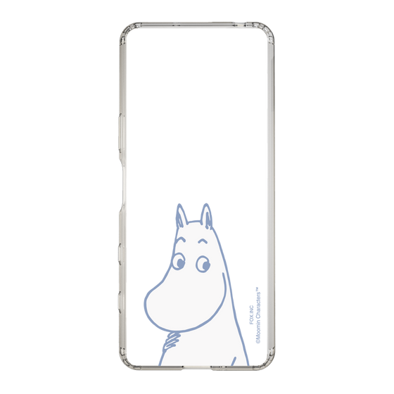 スリムプロテクションケース［ MOOMIN - Familiar face ］
