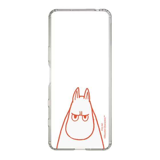 スリムプロテクションケース［ MOOMIN - Angry face ］
