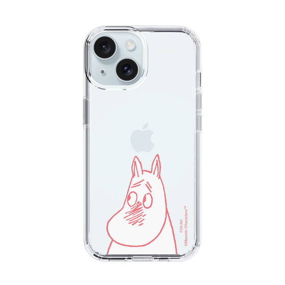 スリムプロテクションケース［ MOOMIN - Blushing face ］