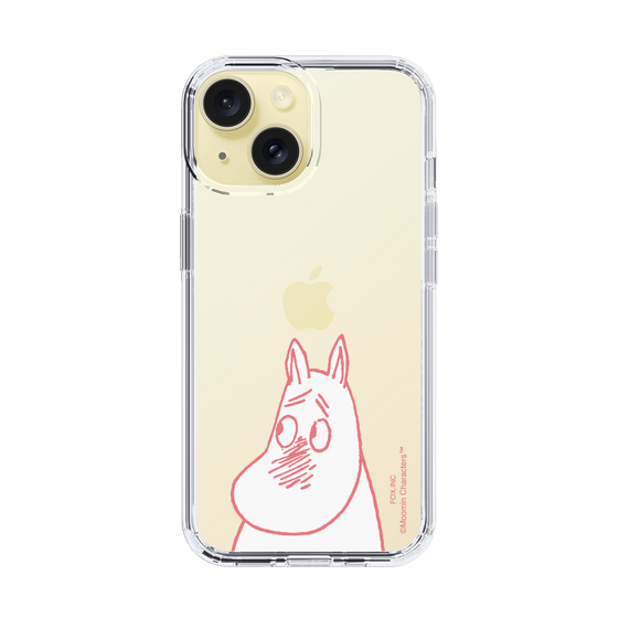 スリムプロテクションケース［ MOOMIN - Blushing face ］