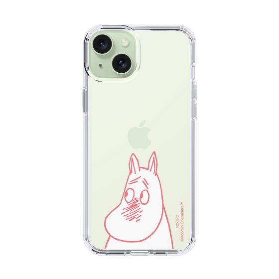 スリムプロテクションケース［ MOOMIN - Blushing face ］