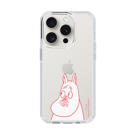 スリムプロテクションケース［ MOOMIN - Blushing face ］