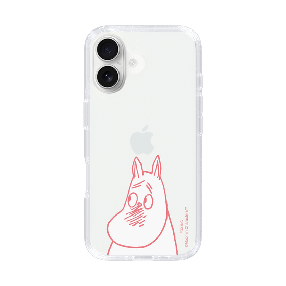 スリムプロテクションケース［ MOOMIN - Blushing face ］