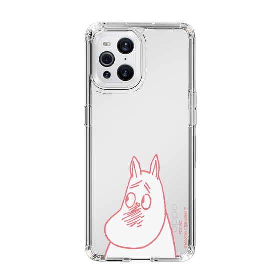 スリムプロテクションケース［ MOOMIN - Blushing face ］