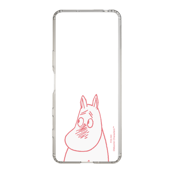 スリムプロテクションケース［ MOOMIN - Blushing face ］