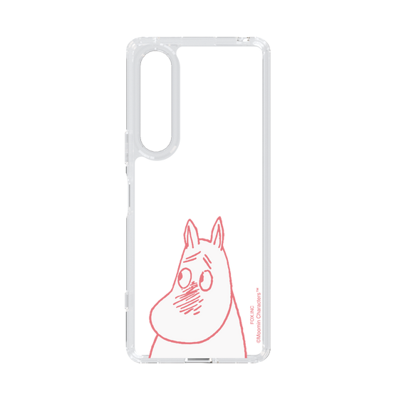 スリムプロテクションケース［ MOOMIN - Blushing face ］
