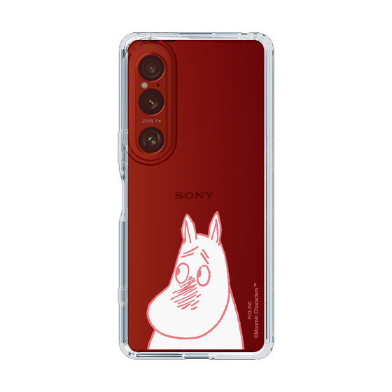 スリムプロテクションケース［ MOOMIN - Blushing face ］