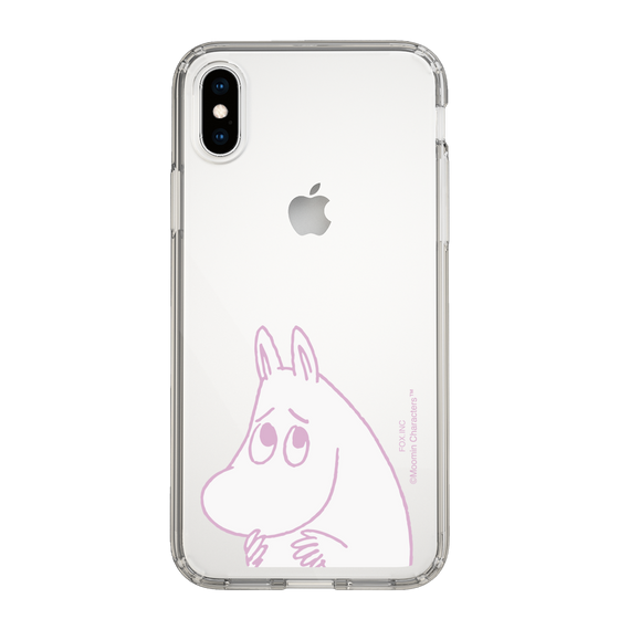 スリムプロテクションケース［ MOOMIN - Fearful face ］