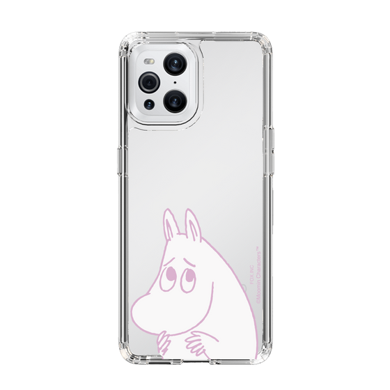 スリムプロテクションケース［ MOOMIN - Fearful face ］