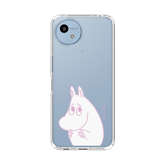 スリムプロテクションケース［ MOOMIN - Fearful face ］