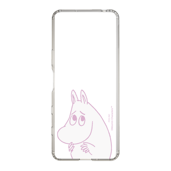 スリムプロテクションケース［ MOOMIN - Fearful face ］