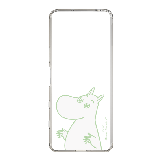 スリムプロテクションケース［ MOOMIN - Sparkling face ］