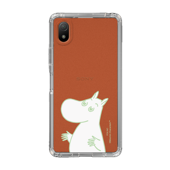 スリムプロテクションケース［ MOOMIN - Sparkling face ］