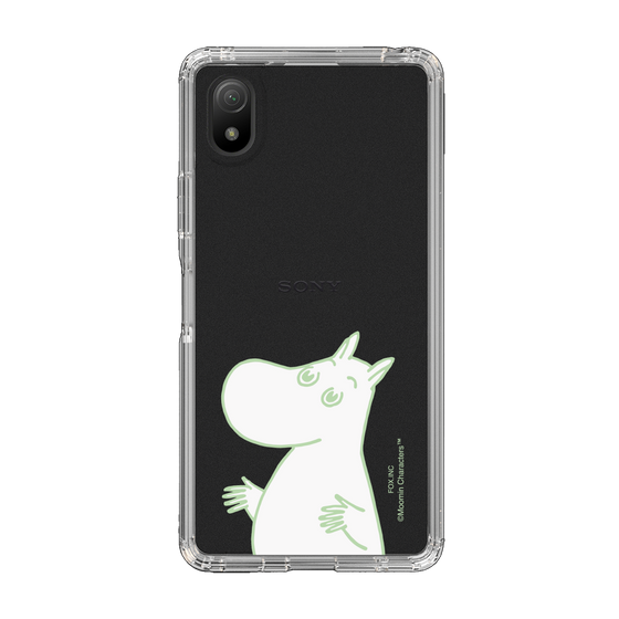 スリムプロテクションケース［ MOOMIN - Sparkling face ］