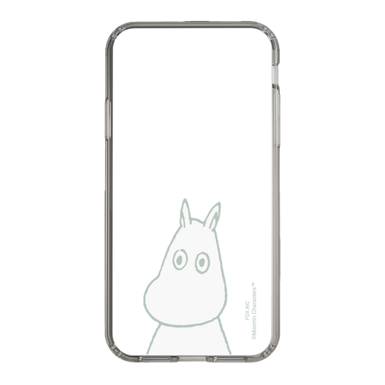 スリムプロテクションケース［ MOOMIN - Troubled face ］