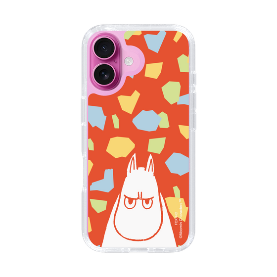 スリムプロテクションケース［ MOOMIN - Angry face - color ］