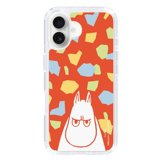 スリムプロテクションケース［ MOOMIN - Angry face - color ］