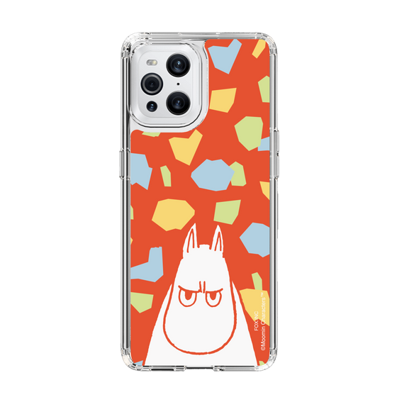スリムプロテクションケース［ MOOMIN - Angry face - color ］