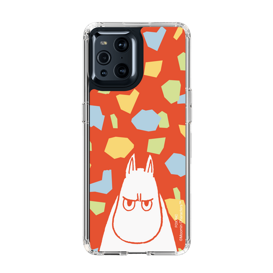 スリムプロテクションケース［ MOOMIN - Angry face - color ］