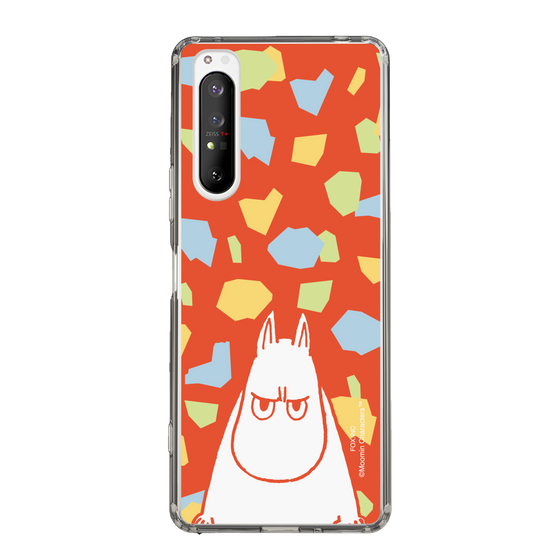 スリムプロテクションケース［ MOOMIN - Angry face - color ］