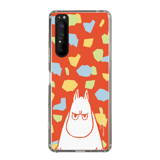 スリムプロテクションケース［ MOOMIN - Angry face - color ］